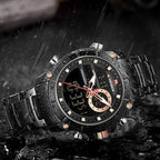 NAVIFORCE NF9163 – Montre Homme Luxe Étanche Acier Inoxydable