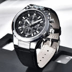 Montre Homme BENYAR BY-5206A – Classique Luxe, Bracelet Cuir