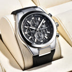 Montre Homme BENYAR BY-5206A – Classique Luxe, Bracelet Cuir