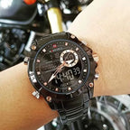 NAVIFORCE NF9163 – Montre Homme Luxe Étanche Acier Inoxydable