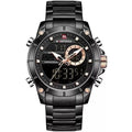 NAVIFORCE NF9163 – Montre Homme Luxe Étanche Acier Inoxydable