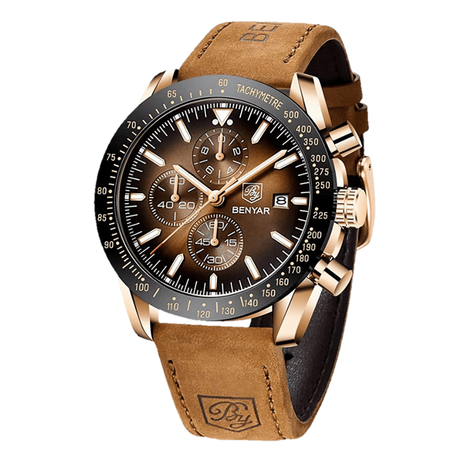 BENYAR BY-5140A Montre Homme Chronographe Étanche