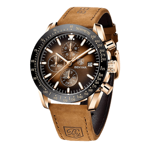 BENYAR BY-5140A Montre Homme Chronographe Étanche