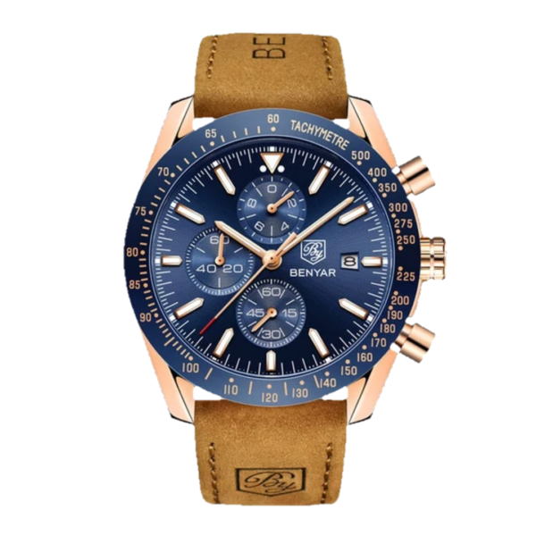 BENYAR BY-5140 Montre Homme Chronographe Étanche