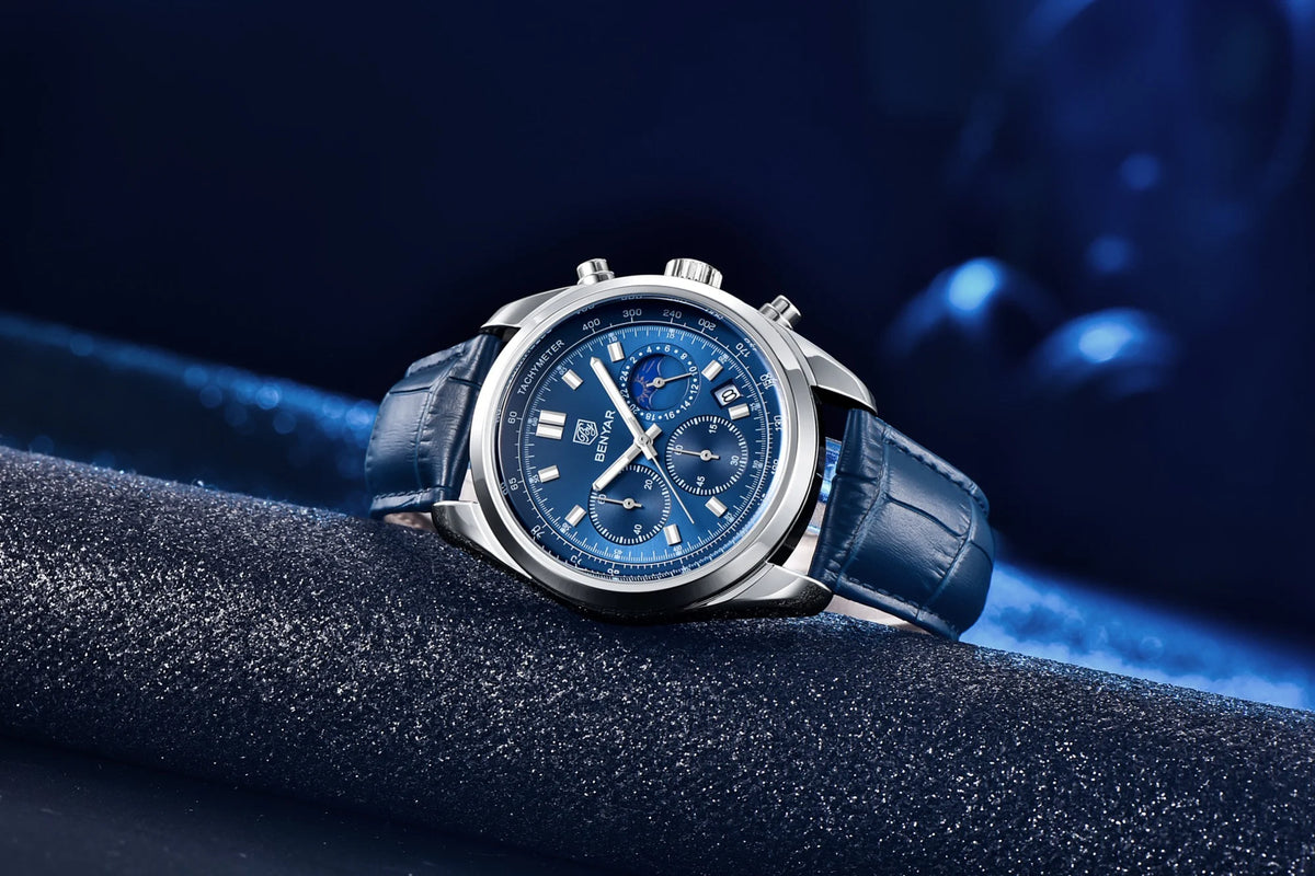 BENYAR BY-5193A Montre Homme Chronographe
