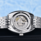 Montre Homme Mécanique Automatique BENYAR BY-5211 – Verre Saphir, Bracelet Jubilé, 5ATM