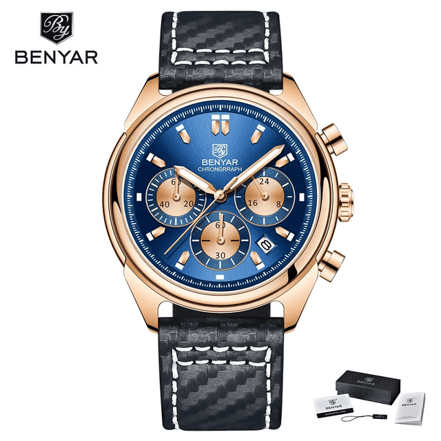 Montre Homme Benyar Chronographe Luxe Sport BY-5173