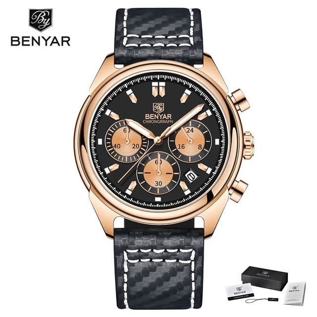 Montre Homme Benyar Chronographe Luxe Sport BY-5173