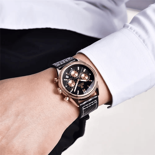 Montre Homme Benyar Chronographe Luxe Sport BY-5173