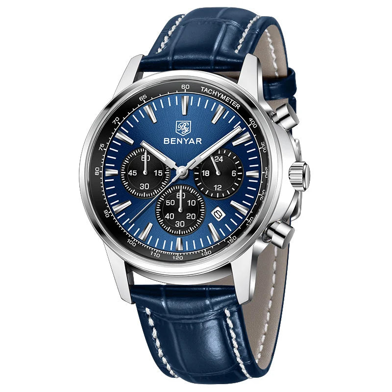 Benyar BY5213 montre à Quartz multifonctionnelle