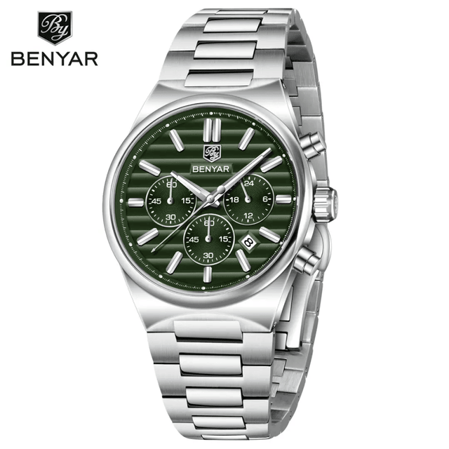 BENYAR BY-5214 – Montre Homme Chronographe Luxe Sport