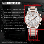 BENYAR BY-5214 – Montre Homme Chronographe Luxe Sport