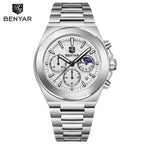 Montre Homme Benyar Business Quartz – Acier Inoxydable