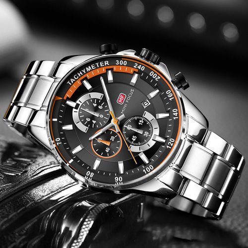 Montre Homme Chronographe Mini Focus MF0218G – Acier Inoxydable