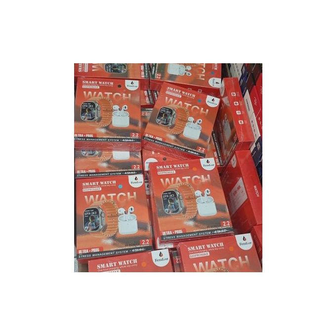 Pack Smart Watch et AirPods S20 Pro Max avec 2 Bracelets