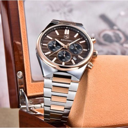 BENYAR BY-5214 – Montre Homme Chronographe Luxe Sport