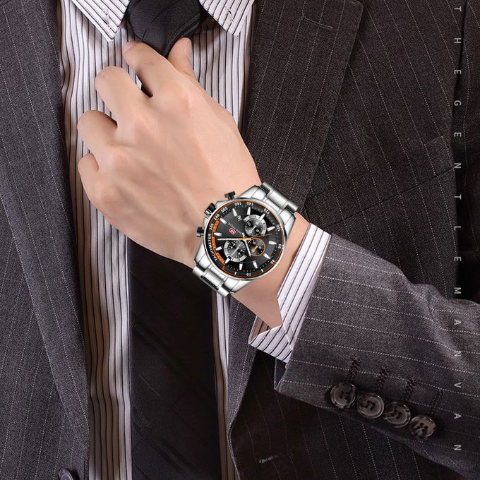 Montre Homme Chronographe Mini Focus MF0218G – Acier Inoxydable