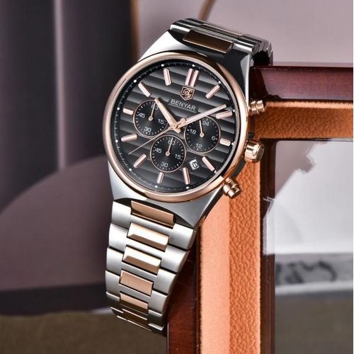 BENYAR BY-5214 – Montre Homme Chronographe Luxe Sport