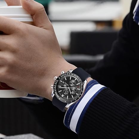 BENYAR BY-5140 Montre Homme Chronographe Étanche