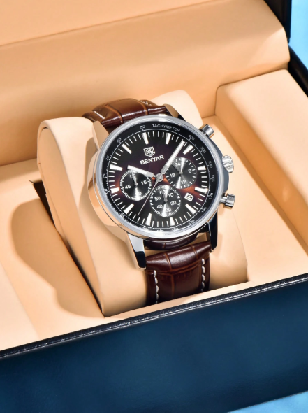 Benyar BY5213 montre à Quartz multifonctionnelle
