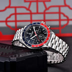 Montre Homme Pagani Design 1701 Chronographe Quartz Acier Inoxydable
