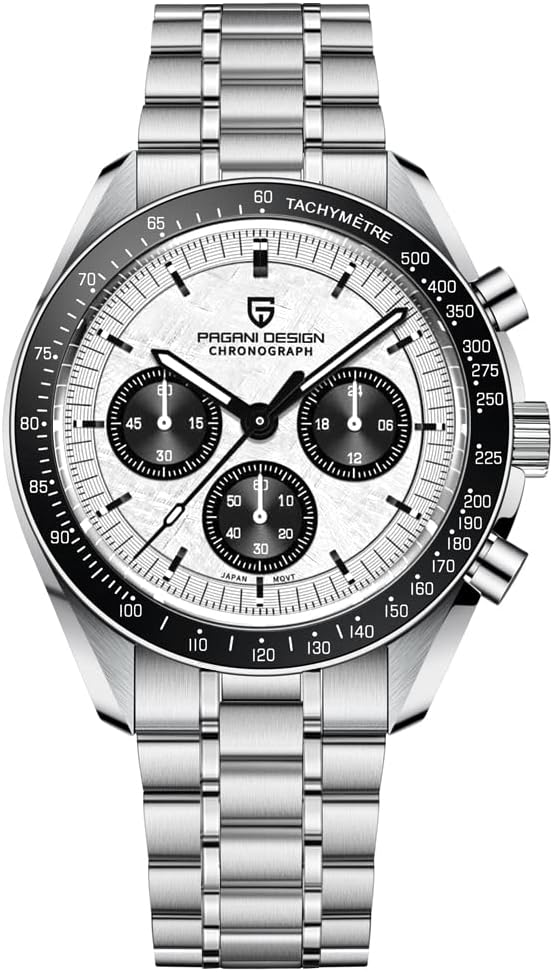 Montre Homme Pagani Design 1701 Chronographe Quartz Acier Inoxydable