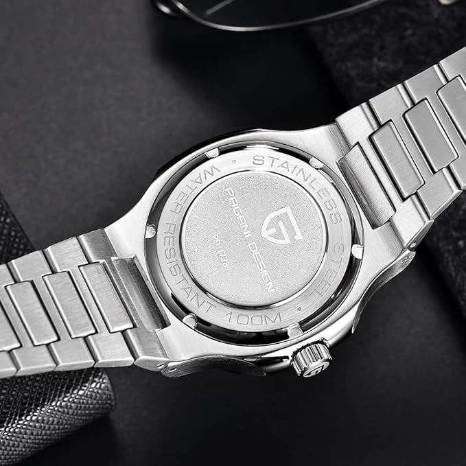 Montre Homme Pagani Design Automatic avec acier saphir