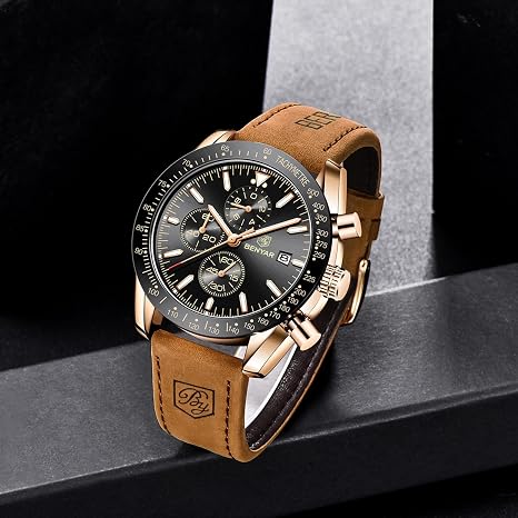 BENYAR BY-5140 Montre Homme Chronographe Étanche