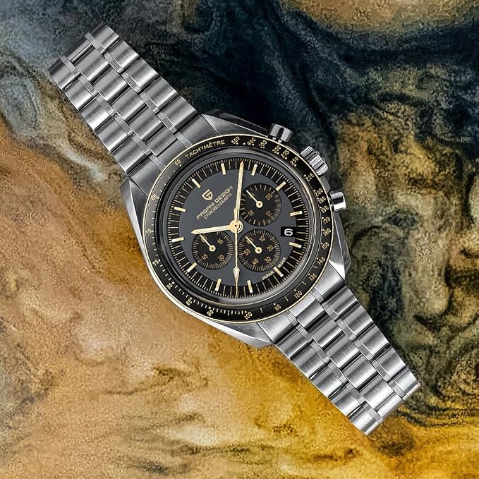 Montre Homme Pagani Design 1701 Chronographe Quartz Acier Inoxydable