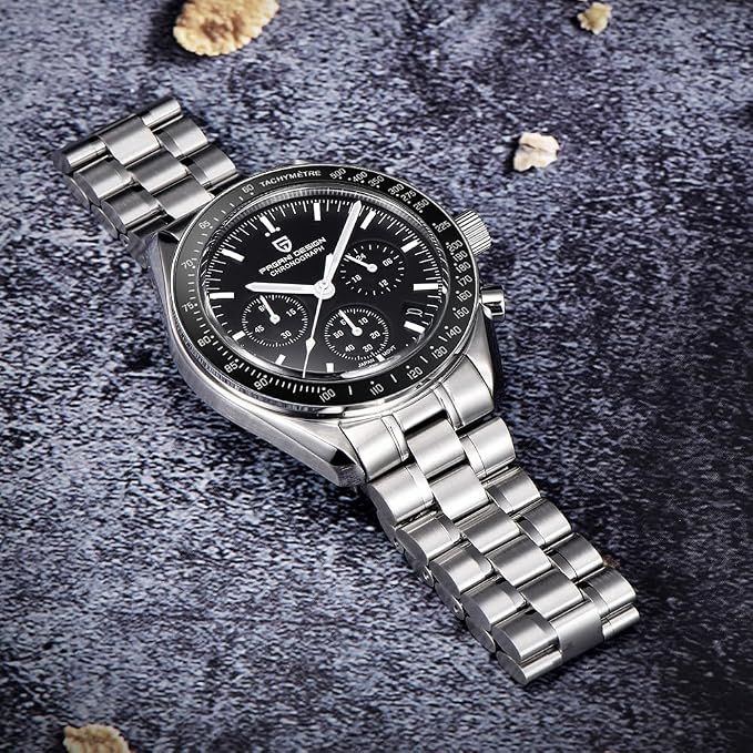 Montre Homme Pagani Design 1701 Chronographe Quartz Acier Inoxydable