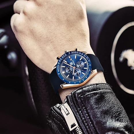BENYAR BY-5140 Montre Homme Chronographe Étanche