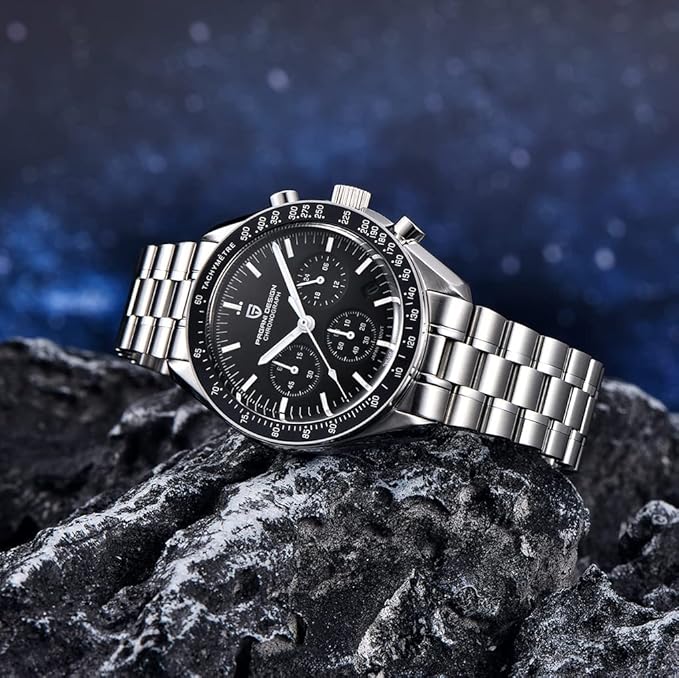 Montre Homme Pagani Design 1701 Chronographe Quartz Acier Inoxydable