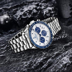 Montre Homme Pagani Design 1701 Chronographe Quartz Acier Inoxydable