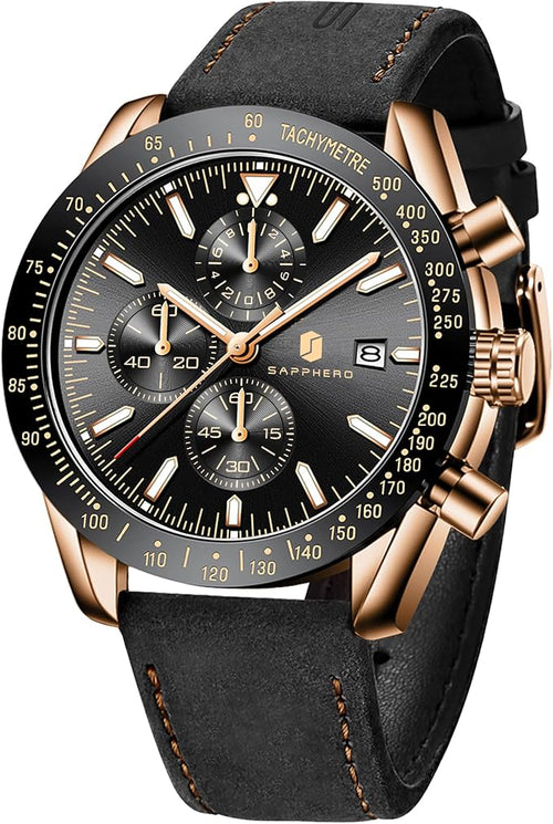 BENYAR BY-5140 Montre Homme Chronographe Étanche