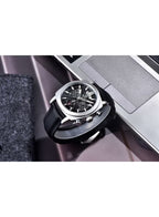 Montre Homme BENYAR BY-5205 – Sport Quartz, Bracelet Cuir, Waterproof