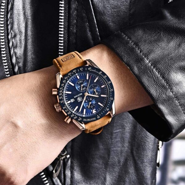 BENYAR BY-5140 Montre Homme Chronographe Étanche