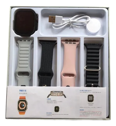 Montre connectée - T20 Ultra2 - Appel - NFC - Pression artérielle - Sportif