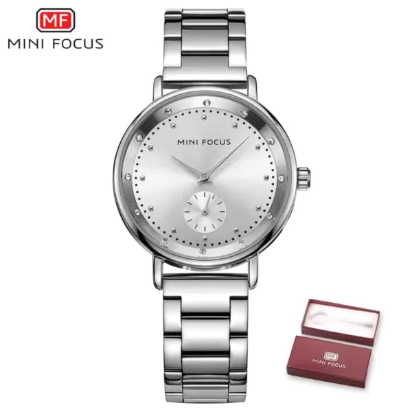 MINI FOCUS MF0037L – Montre Chronographe de Luxe pour Femmes