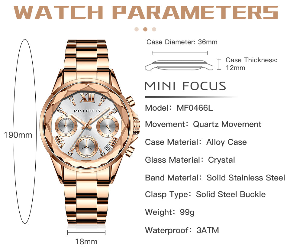 Montre Femme Mini Focus MF0466L meilleur qualité