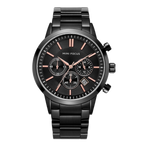 MINI FOCUS MF50 – montre chronographe de luxe Noire