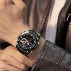 NAVIFORCE NF9163 – Montre Homme Luxe Étanche Acier Inoxydable