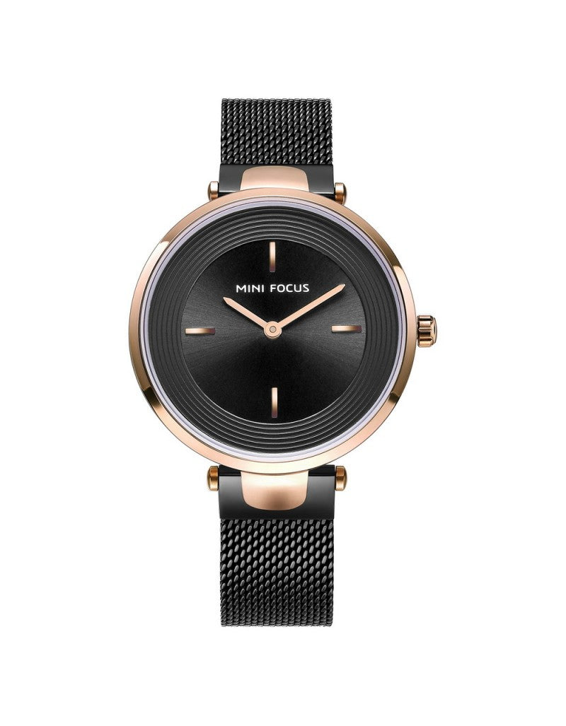 MINI FOCUS MF0195L – Montre Homme Quartz Acier Inoxydable Élégante