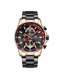 Montre Homme Chronographe Mini Focus MF0218G – Acier Inoxydable