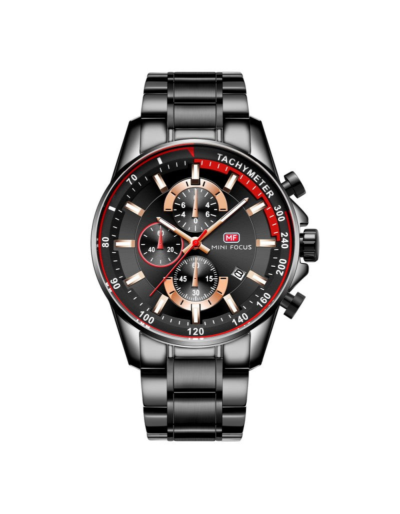 Montre Homme Chronographe Mini Focus MF0218G – Acier Inoxydable