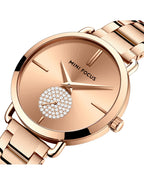 MINI FOCUS MF0222L – Montre Femme Élégante Quartz Acier Inoxydable