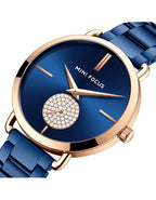 MINI FOCUS MF0222L – Montre Femme Élégante Quartz Acier Inoxydable