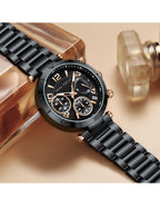 Montre Homme Chronographe Mini Focus MF0489L – Cadran Vert, Acier Inoxydable, 3ATM