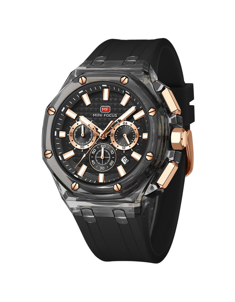 MINI FOCUS Montre Pour Hommes MF-0616 En Silicone - Originale-