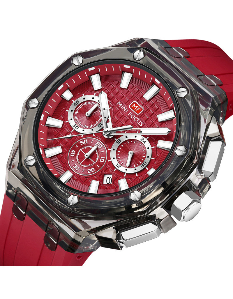 MINI FOCUS Montre Pour Hommes MF-0616 En Silicone - Originale-