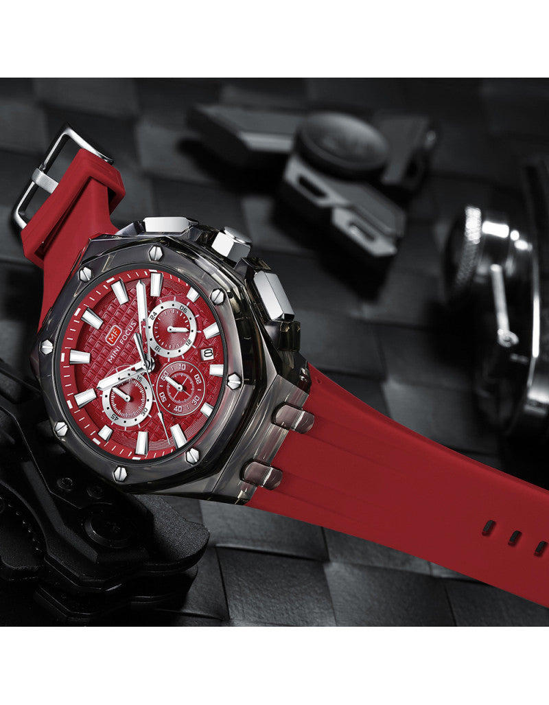 MINI FOCUS Montre Pour Hommes MF-0616 En Silicone - Originale-